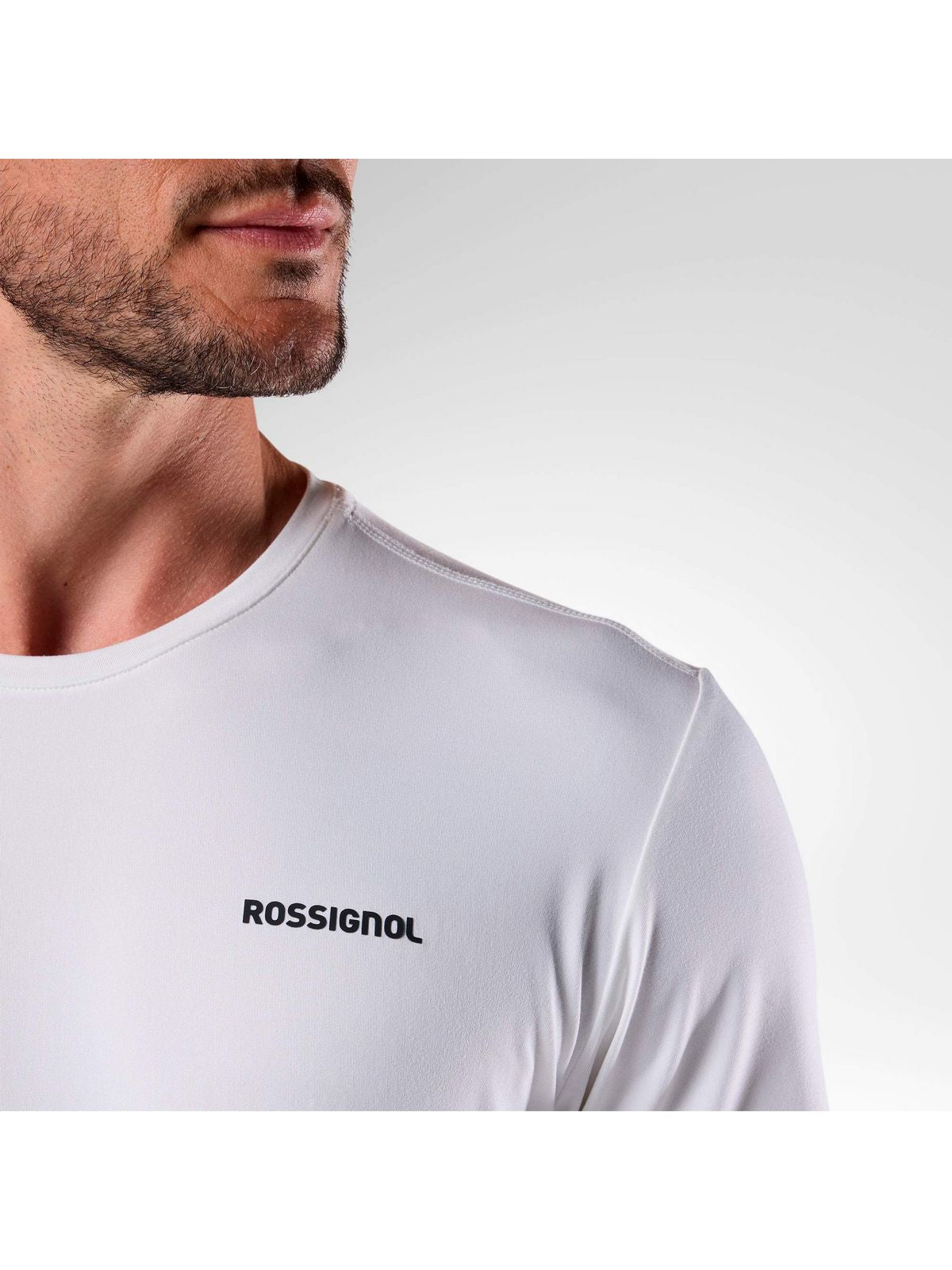 Koszulka męska ROSSIGNOL M Graphic Active Tee biała