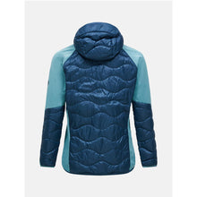 Kurtka PEAK PERFORMANCE Helium Down Hybrid Hood Men niebieski
