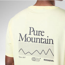 Koszulka męska ROSSIGNOL M Graphic Waterfall Tee żółta
