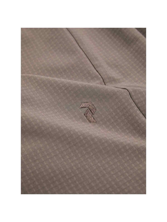 Spodnie damskie PEAK PERFORMANCE Backer Grid Pants brązowe
