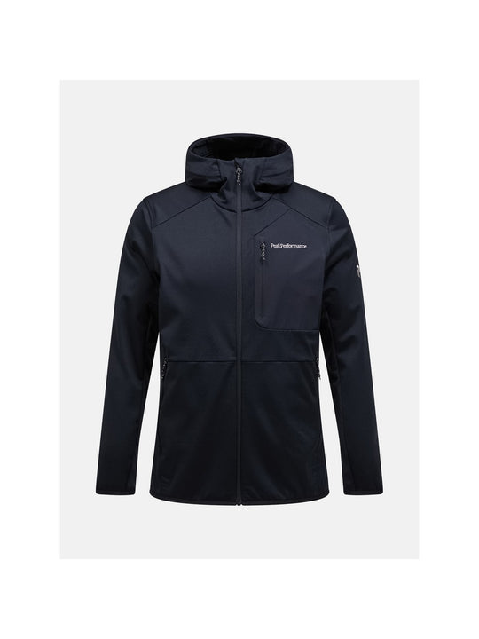 Bluza PEAK PERFORMANCE M Utility Light Zip Hood czarny
