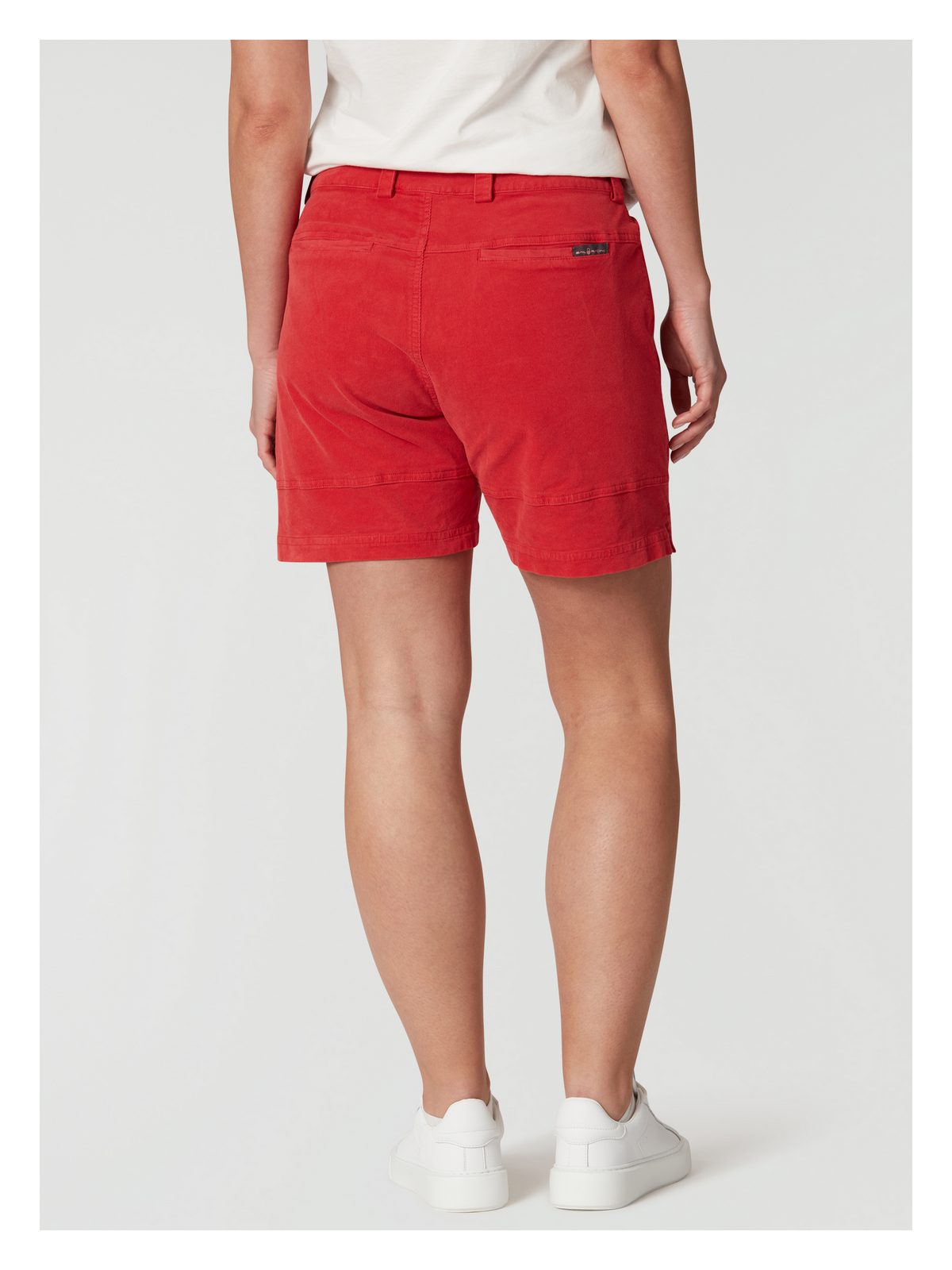 Szorty damskie SAIL RACING W Grinder Corduroy Shorts czerwone