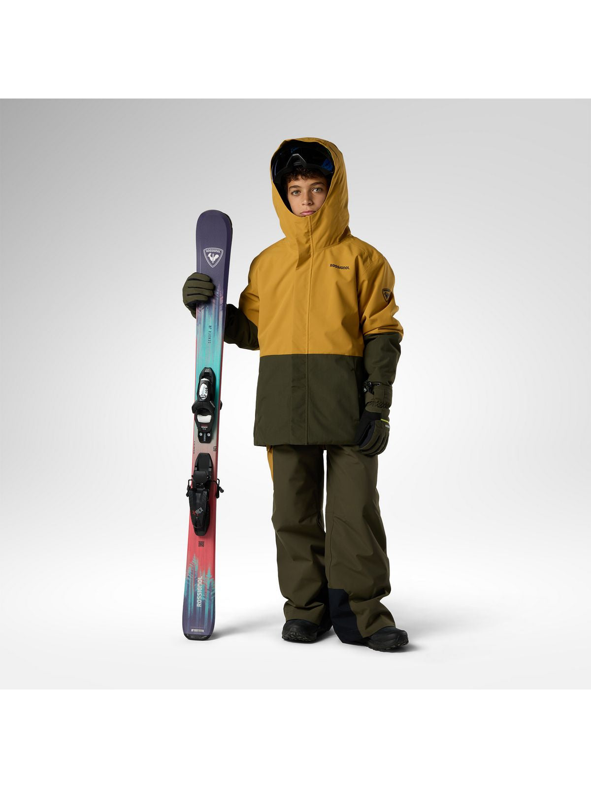 Spodnie narciarskie juniorskie ROSSIGNOL Jr Outerlimits Insulated Pant zielone