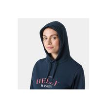 Bluza damska HELLY HANSEN W Core Graphic Hoodie granatowa
