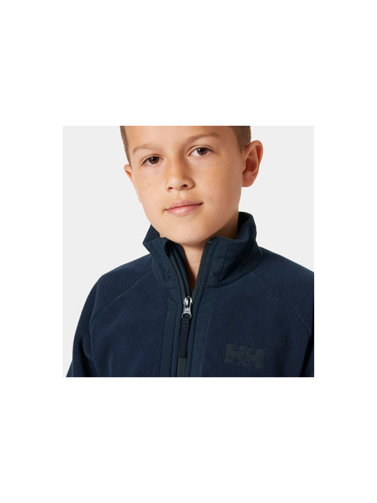 Bluza HELLY HANSEN JR MARKA FLEECE JACK granatowy - Adventure Sports
