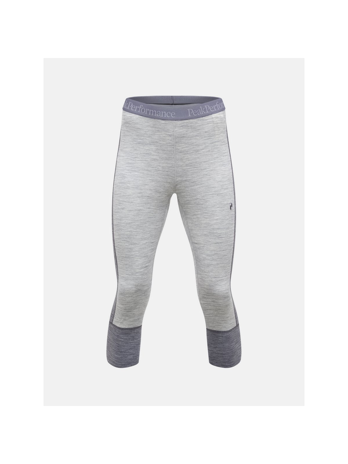 Spodnie Termiczne PEAK PERFORMANCE Magic 3/4 Short Johns Wool-blend Baselayer Women brązowy