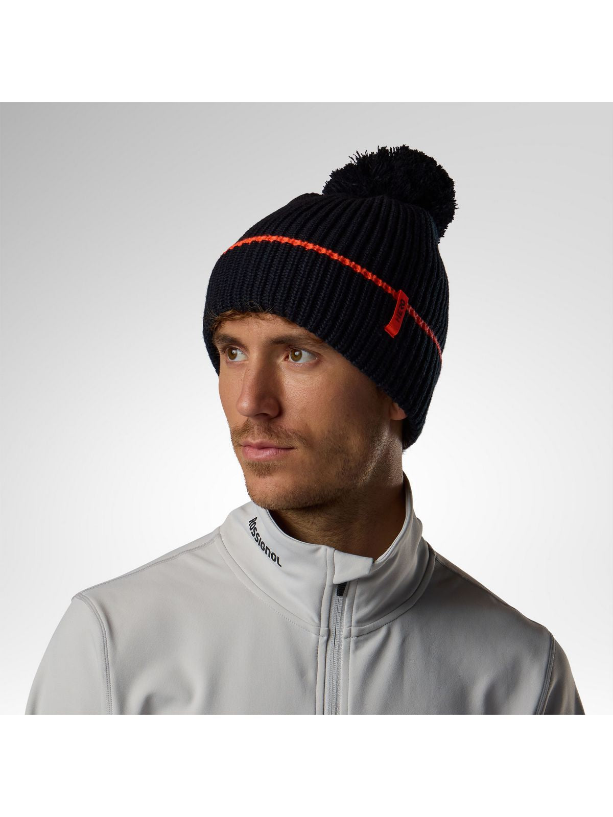 Czapka ROSSIGNOL Hero Pompom Beanie czarna