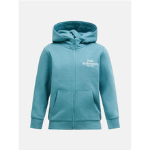 Bluza PEAK PERFORMANCE Original Zip Hood Junior niebieski
