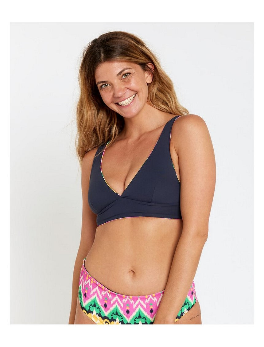 Bikini dwustronne RIP CURL Ikat Geo Halter Revo multikolorowe