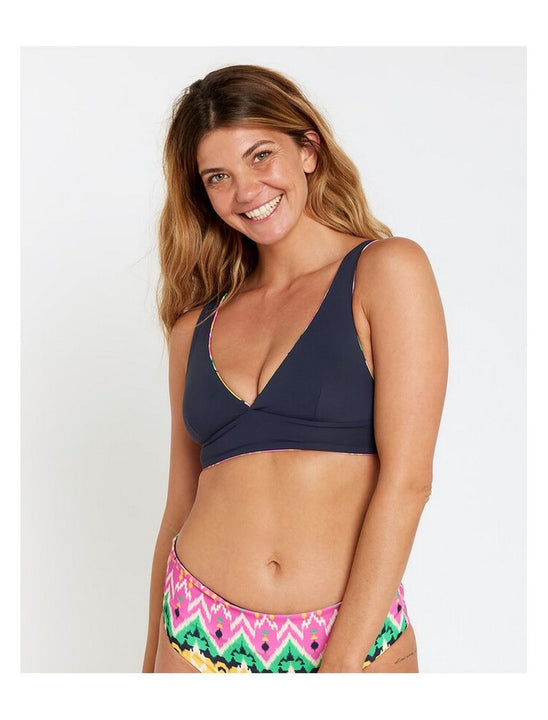 Bikini dwustronne RIP CURL Ikat Geo Halter Revo multikolorowe
