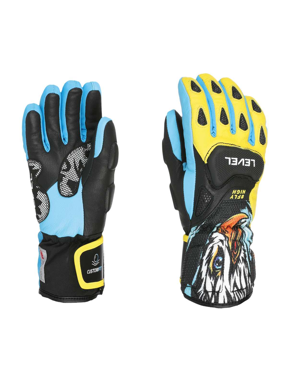 Rękawice narciarskie dziecięce LEVEL Sq Jr Cf