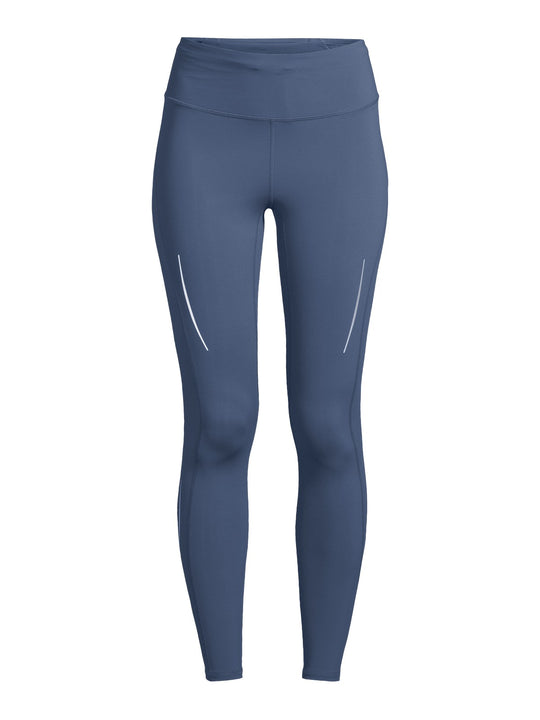 Legginsy treningowe damskie CASALL Performance Running Tights kolor granatowy
