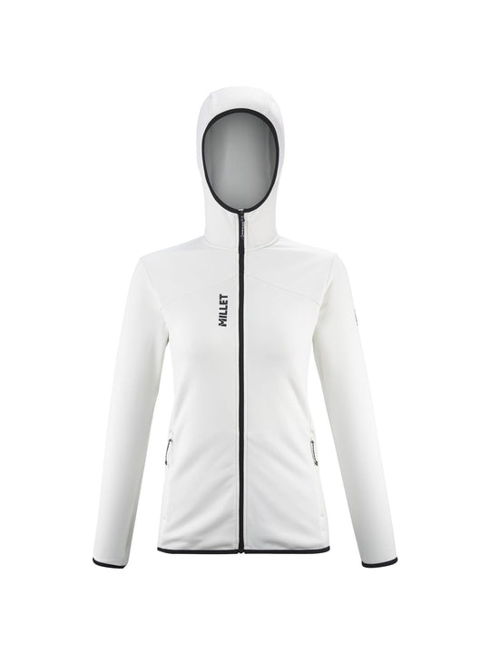 Bluza damska MILLET W Seneca Fleece Hoodie W biała
