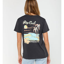 Koszulka RIP CURL WAIKIKI STANDARD TEE czarna
