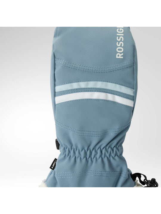 Rękawice narciarskie damskie ROSSIGNOL W Piste Mittens R-Shell Dry niebieskie
