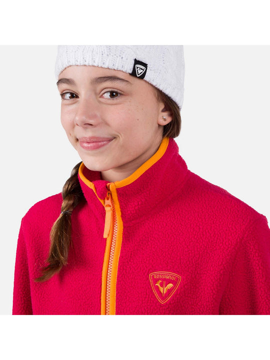 Bluza dziecięca ROSSIGNOL Jr Alltrack Fleece różowy

