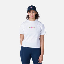 Koszulka Rossignol W Embroidery Tee biały - Adventure Sports

