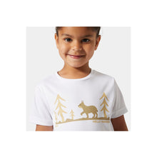 Koszulka HELLY HANSEN K HH TECH GRAPHIC T- biały - Adventure Sports
