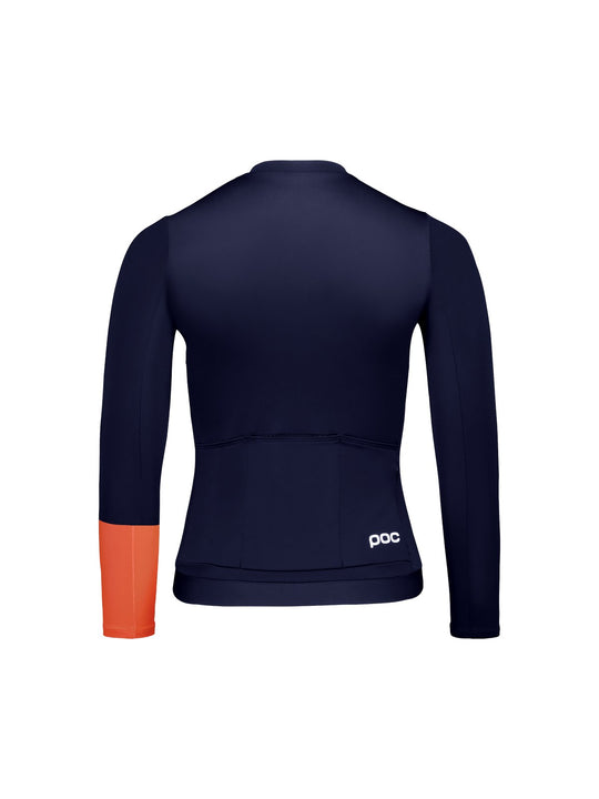 Koszulka rowerowa damska POC W's Cadence L/S Jersey granatowy
