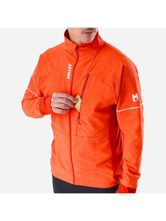 Kurtka męska MILLET M Intense Safe And Warm Jkt M pomarańczowa
