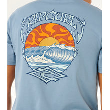 Koszulka męska RIP CURL Hazey Days Tee niebieska
