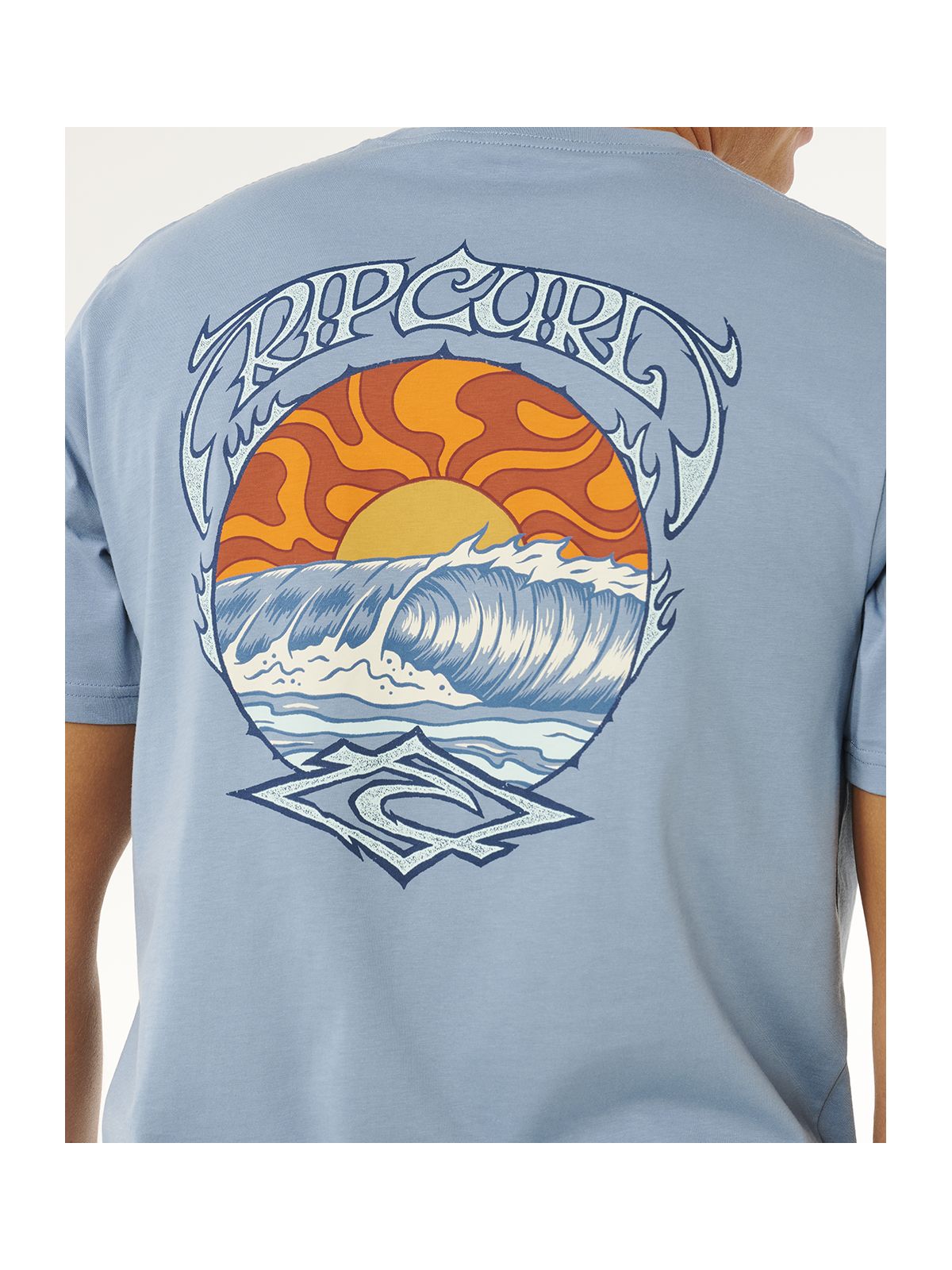 Koszulka męska RIP CURL Hazey Days Tee niebieska