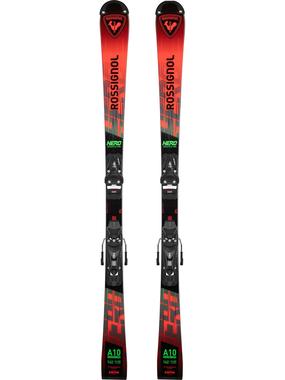 Narty ROSSIGNOL HERO SL PRO 128-149 R21 + wiązania LOOK NX 7 RTL
