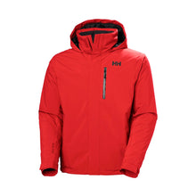 Kurtka narciarska męska HELLY HANSEN CREWSER INSULATED JACKET czerwona
