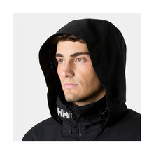 Męska kurtka Helly Hansen Crew Hooded Midlayer Jacket 2.0 czarna
