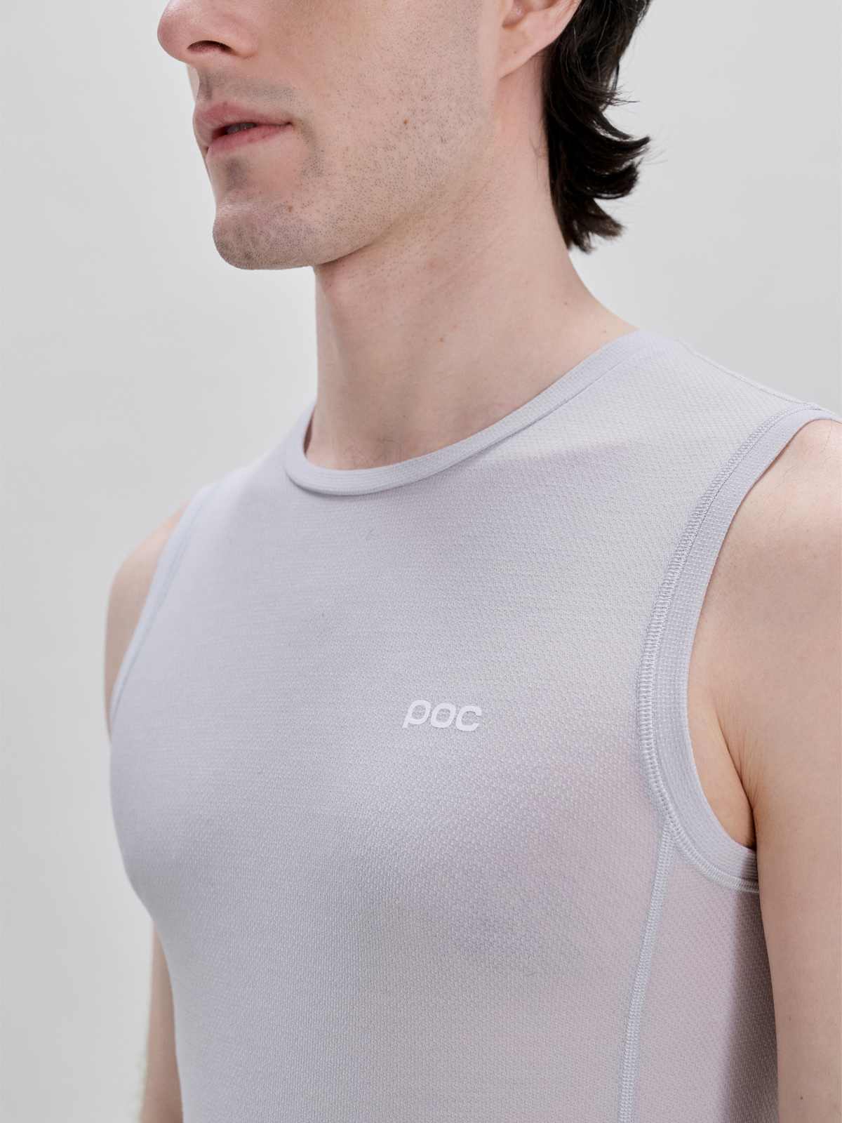 Koszulka męska POC M's Layer Mid Vest szary