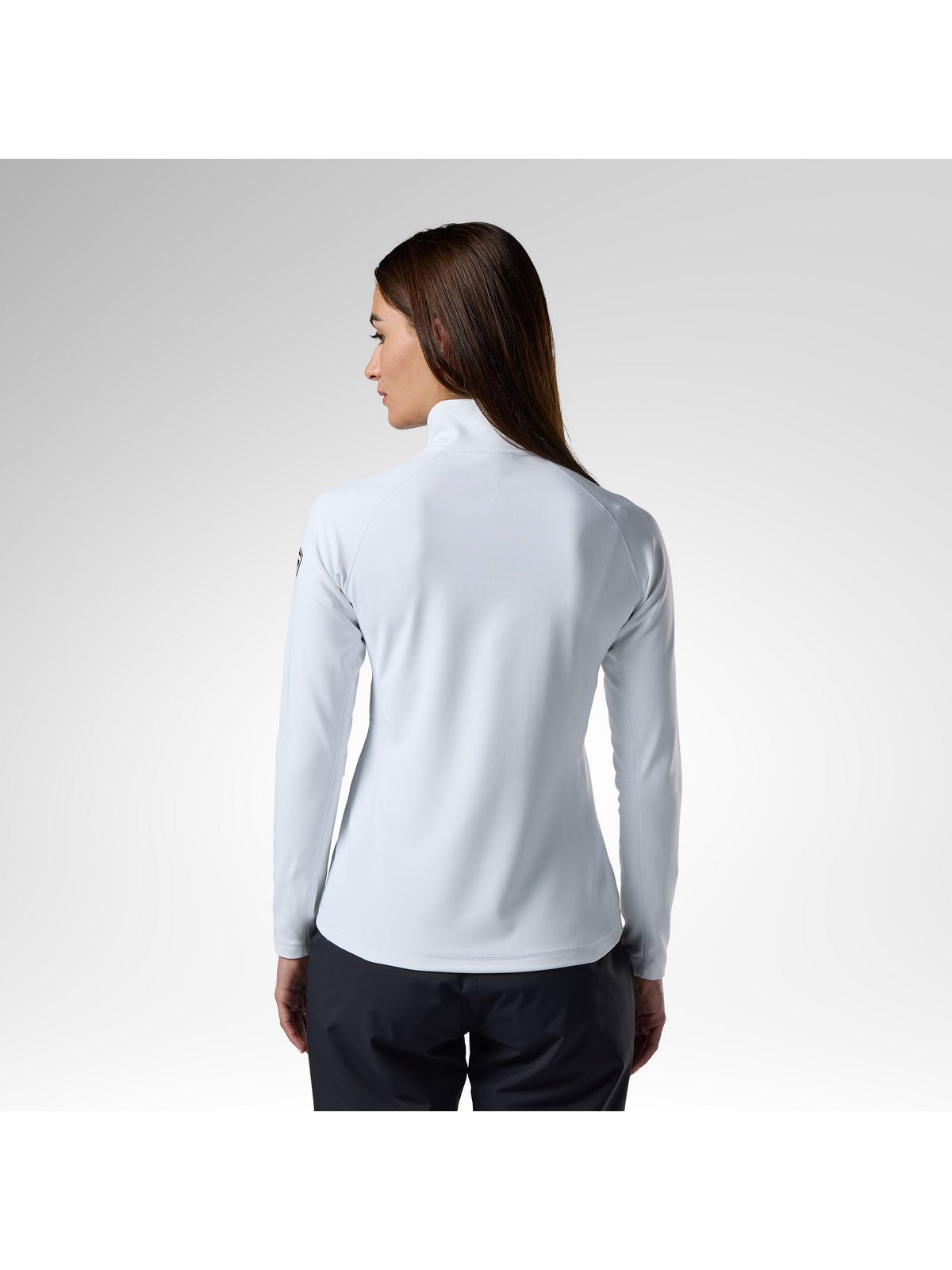 Bluza damska ROSSIGNOL W Mid Layer Stretch Hz biała