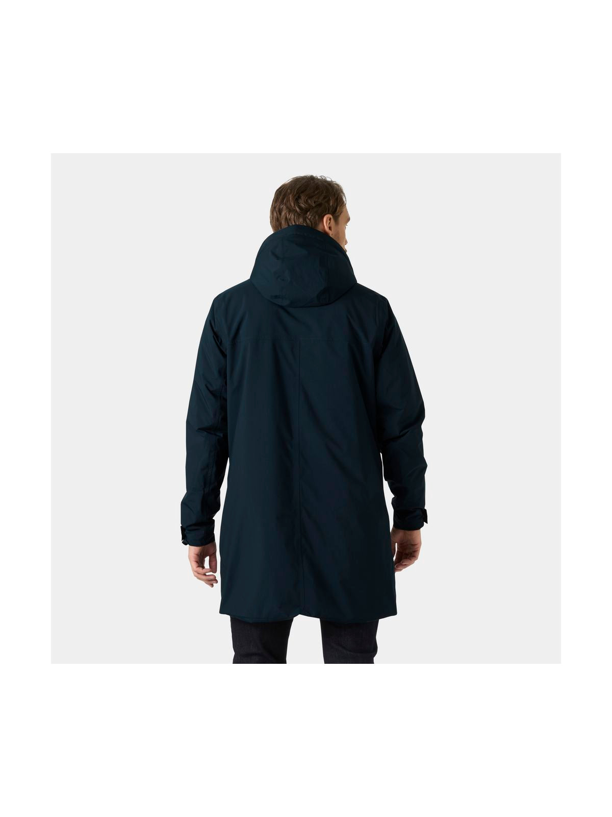 Płaszcz męski HELLY HANSEN Brussel Ins Rain Coat granatowy