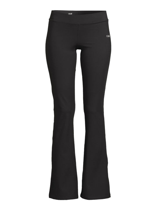 Spodnie damskie CASALL Flare Low Waist Pant kolor czarny
