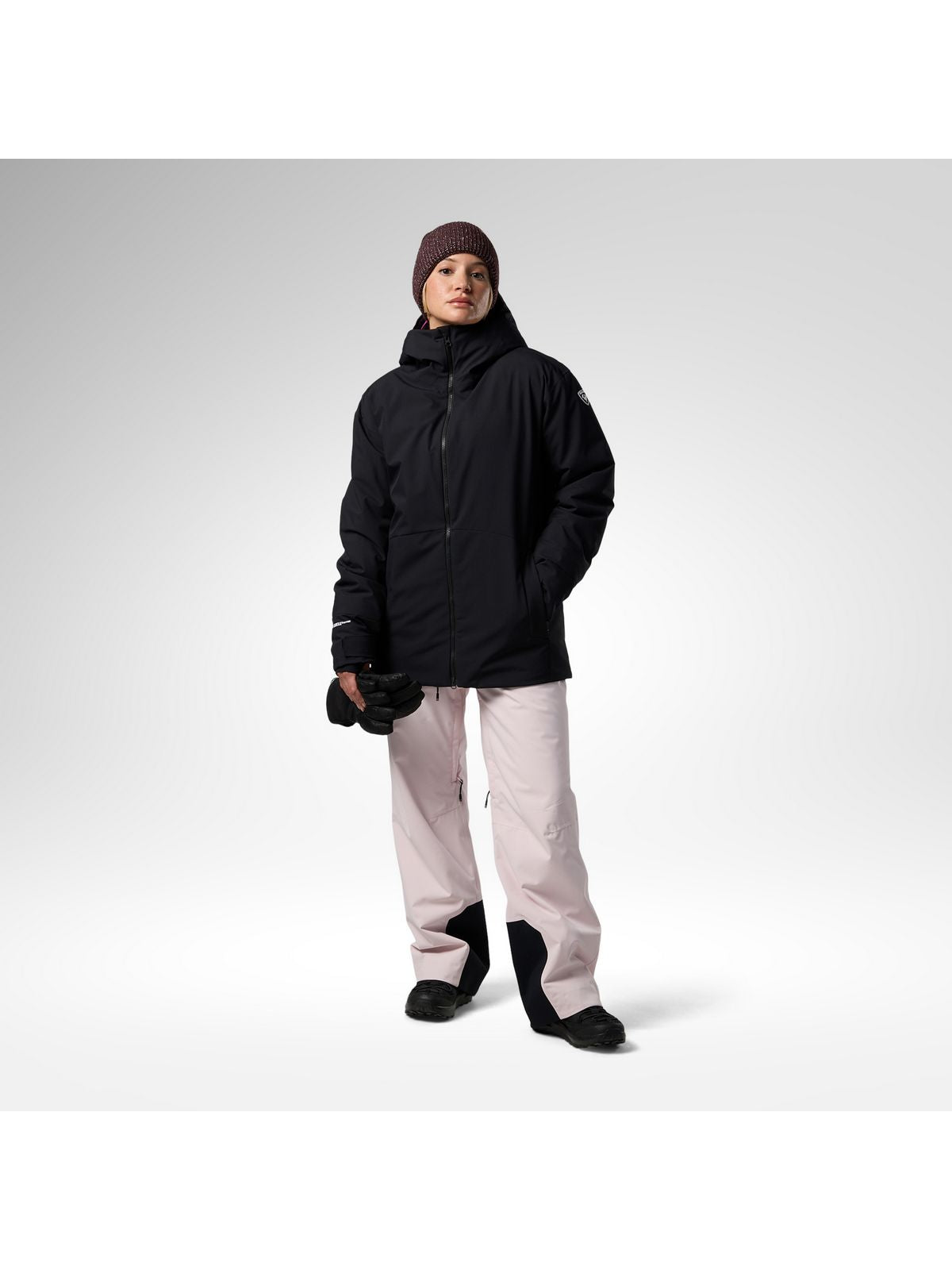 Parka damska ROSSIGNOL W Puffy Insulated Parka czarna