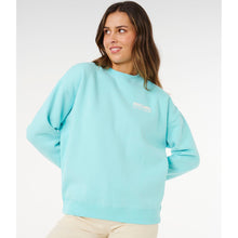 Bluza damska RIP CURL Surf Puff Inspired Crew niebieska
