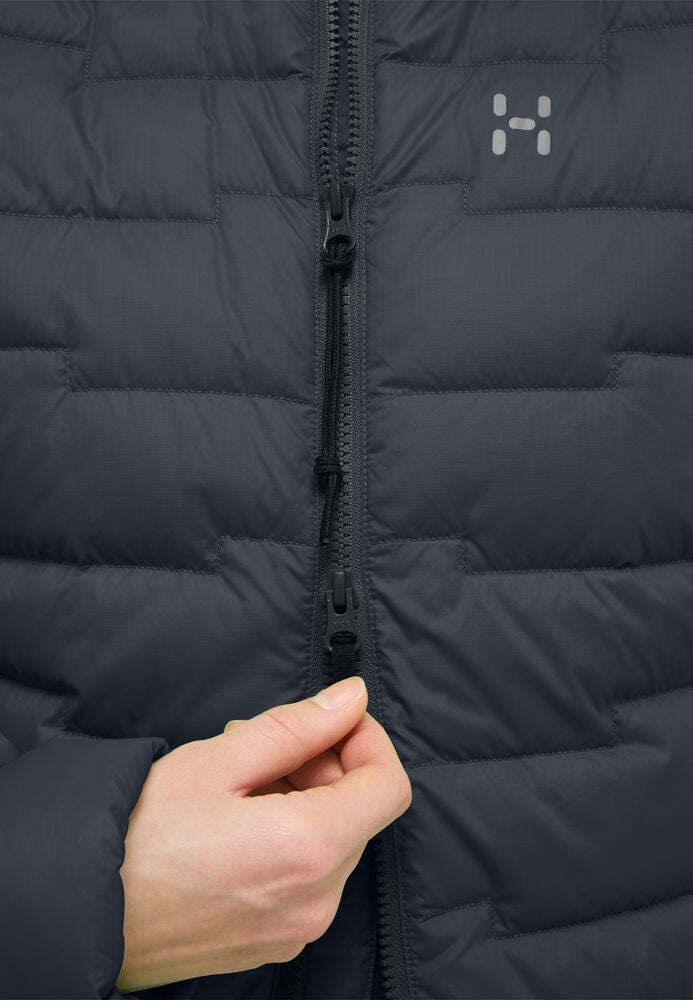 Kurtka HAGLÖFS ROC Flash Down Hood Women true black