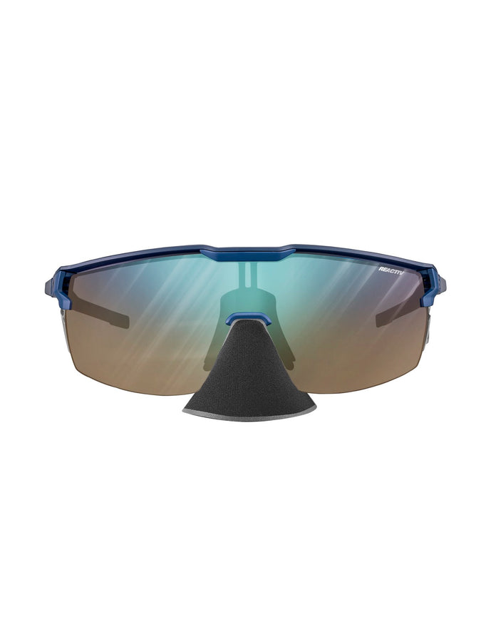 Okulary fotochromowe Julbo Ultimate Cover -  ciemny niebieski | Reactiv Performance cat 2-4 Dl Bleu