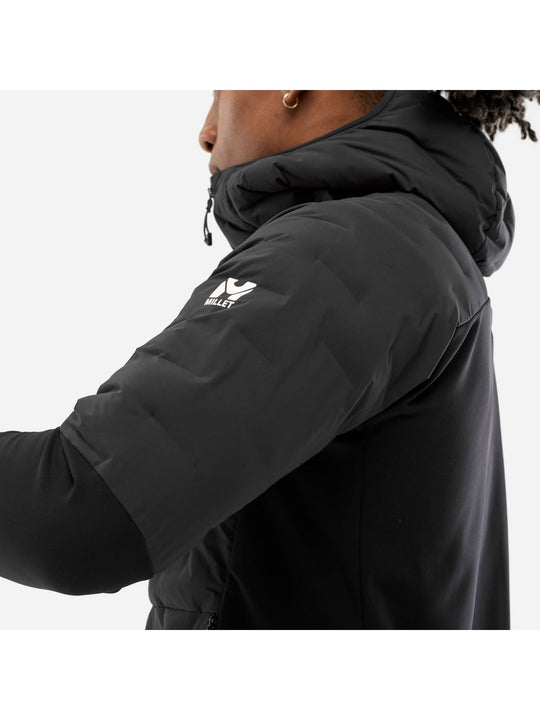 Kurtka męska MILLET M MHITE HYBRID HOODIE czarna

