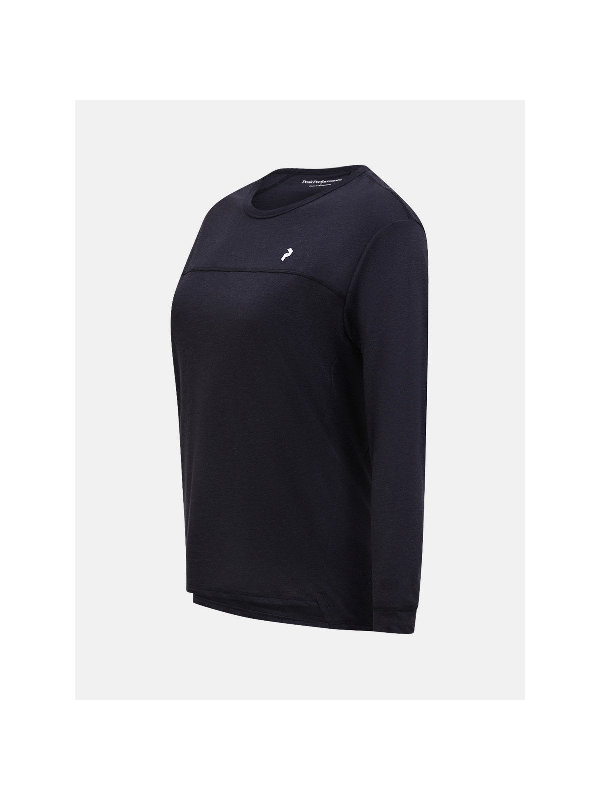 Koszulka damska rowerowa PEAK PERFORMANCE W Trail Wool Blend LS czarna