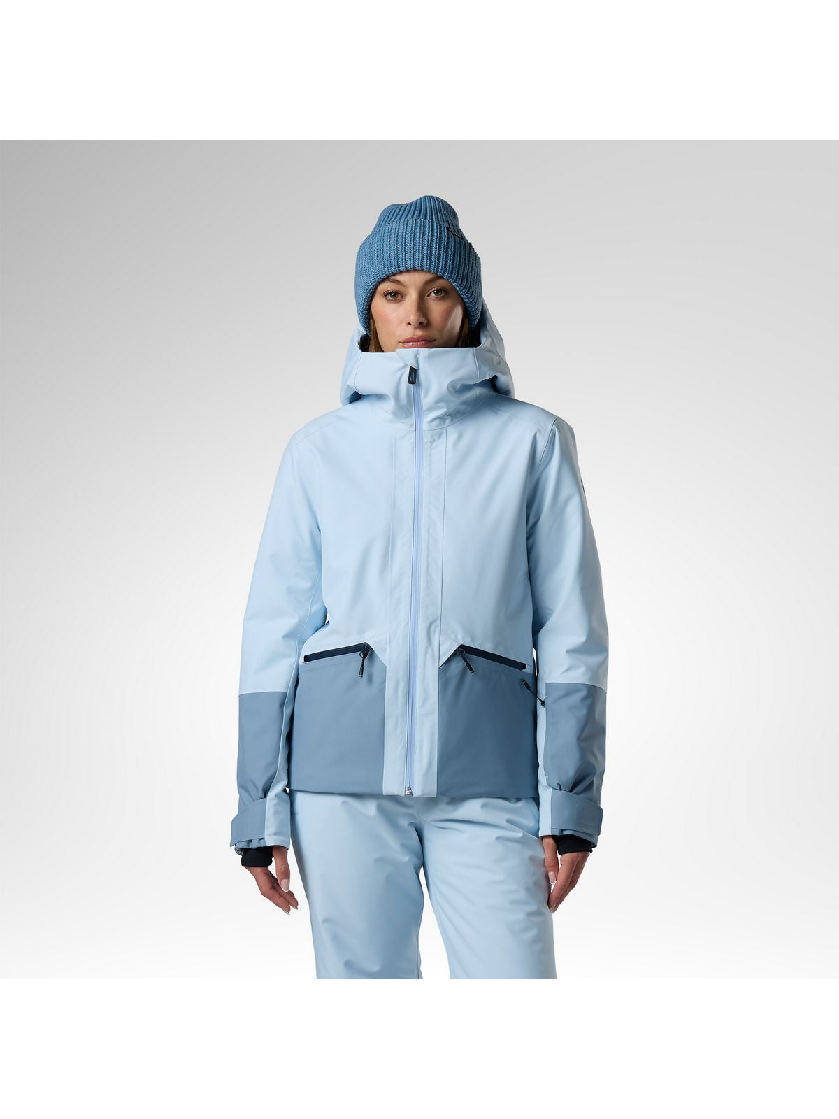 Kurtka narciarska damska ROSSIGNOL W Rochrun Insulated Jkt niebieska