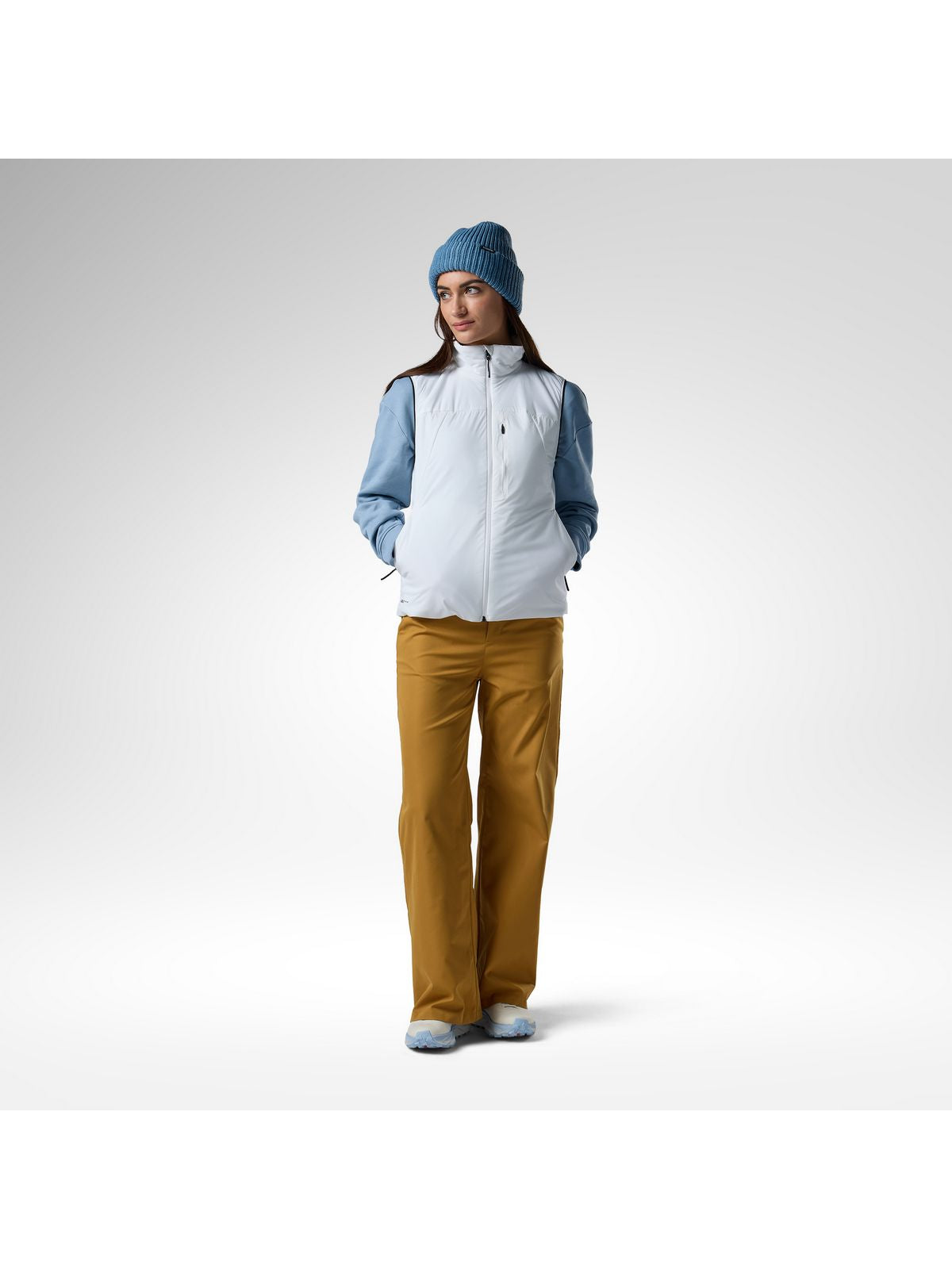 Kamizelka damska ROSSIGNOL W Opside Vest biała