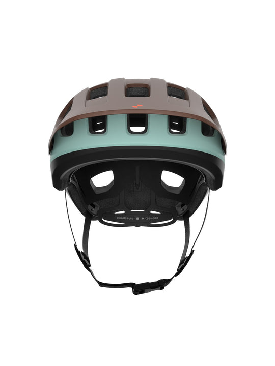 Kask rowerowy POC Cularis Pure brązowy zielony
