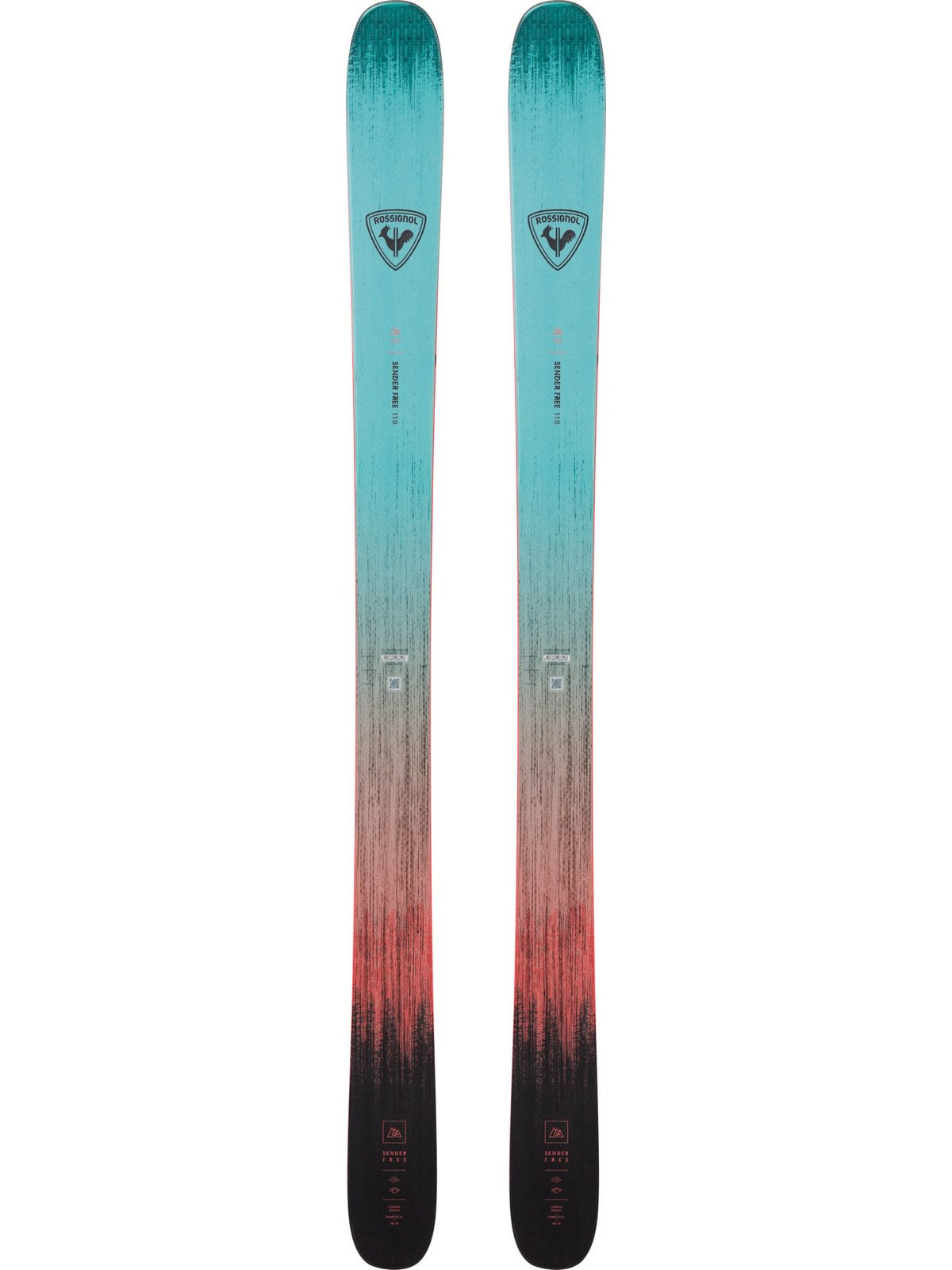 Narty freeride ROSSIGNOL Sender Free 110 Open + wiązania LOOK Pivot 2.0 15 GW B115 Bluesteel