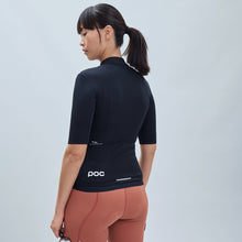 Koszulka rowerowa damska POC W's Thermal Lite Jersey czarny
