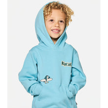 Bluza juniorska RIP CURL Paddle Out Art Hood-Boy niebieska
