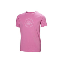 Koszulka HELLY HANSEN JR HH GRAPHIC T-SHIR różowy - Adventure Sports
