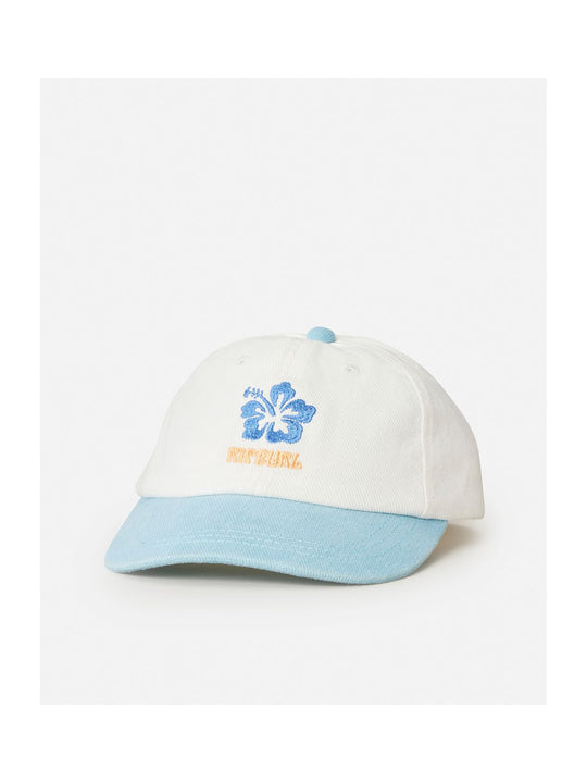 Czapka z daszkiem RIP CURL Washed Twill Cap-Girl niebieski
