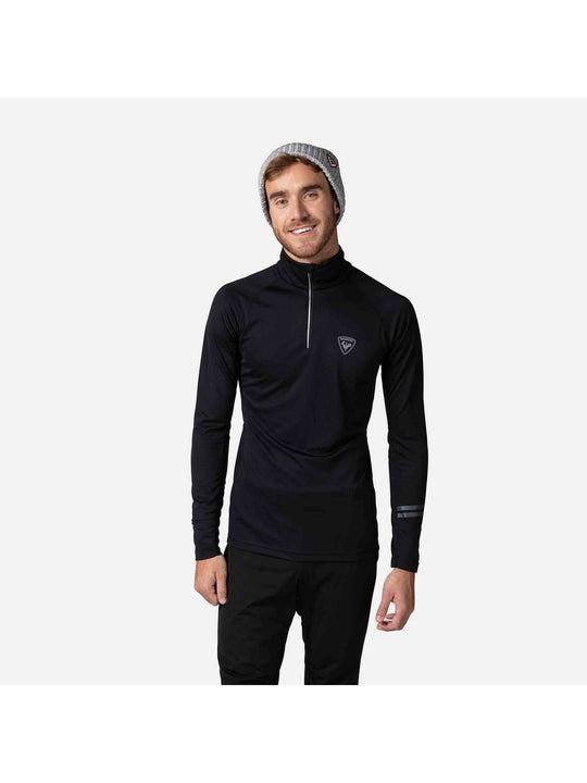 Koszulka Rossignol Poursuite 1/2 Zip czarny
