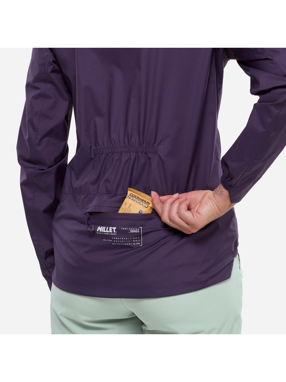 Kurtka damska MILLET Wanaka Light 2.5L Jkt W fioletowa