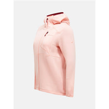 Bluza PEAK PERFORMANCE W Trail Polartec Zip Hood różowy
